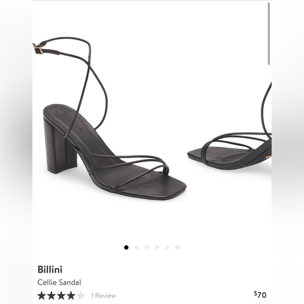 Billini Cellie Sandal - 8, Black